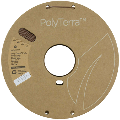 (UDGÅR) Polymaker | PolyTerra PLA | Army Brown | 1.75mm | 1 kg