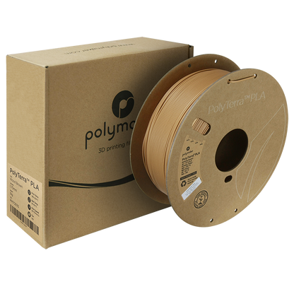 Polymaker | PolyTerra PLA | Wood Brown | 1.75mm | 1 kg