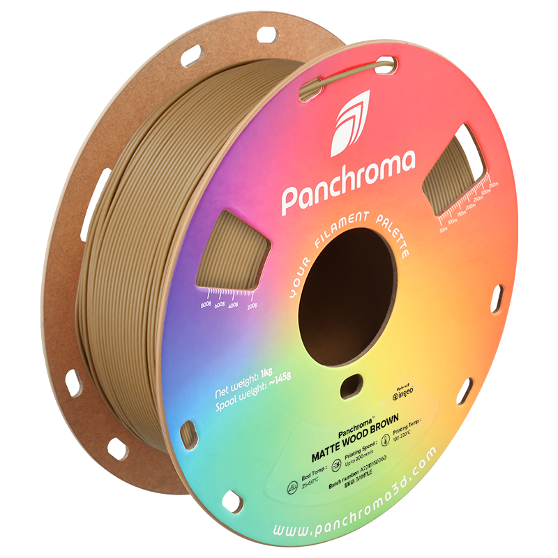 Polymaker | Panchroma PLA | Matte Wood Brown | 1.75mm | 1 kg
