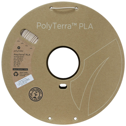 (UDGÅR) Polymaker | PolyTerra PLA | Army Beige | 1.75mm | 1 kg