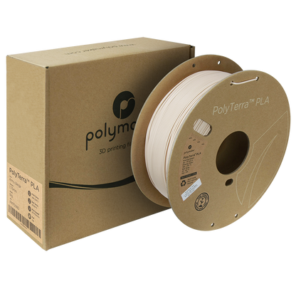 (UDGÅR) Polymaker | PolyTerra PLA | Army Beige | 1.75mm | 1 kg