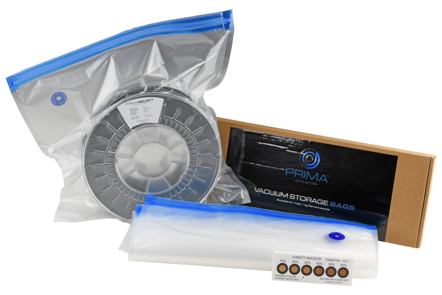 PrimaCreator Filament Storage Bags – 5 stk. vakuumposer