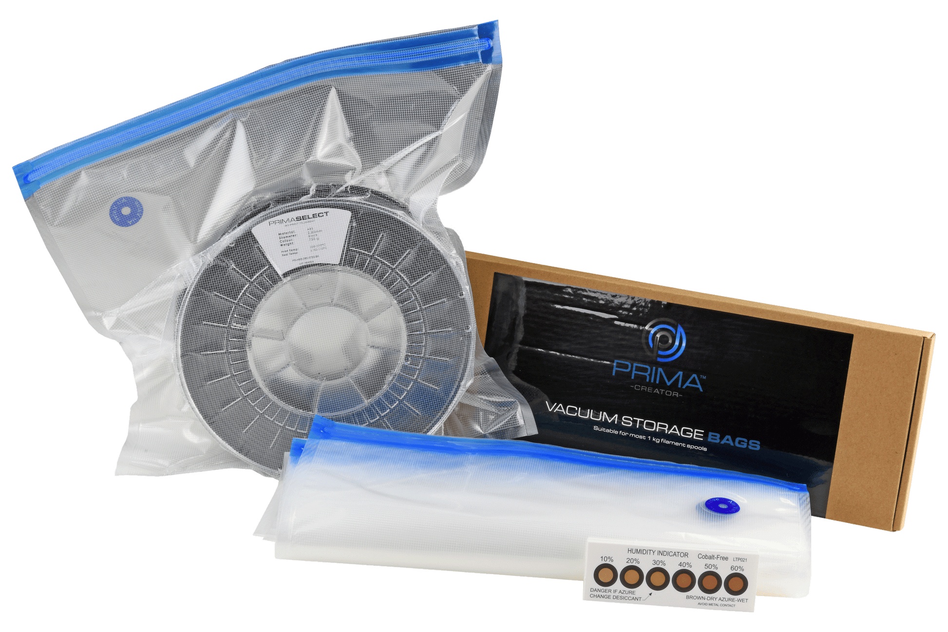 PrimaCreator Filament Storage Bags – 5 stk. vakuumposer