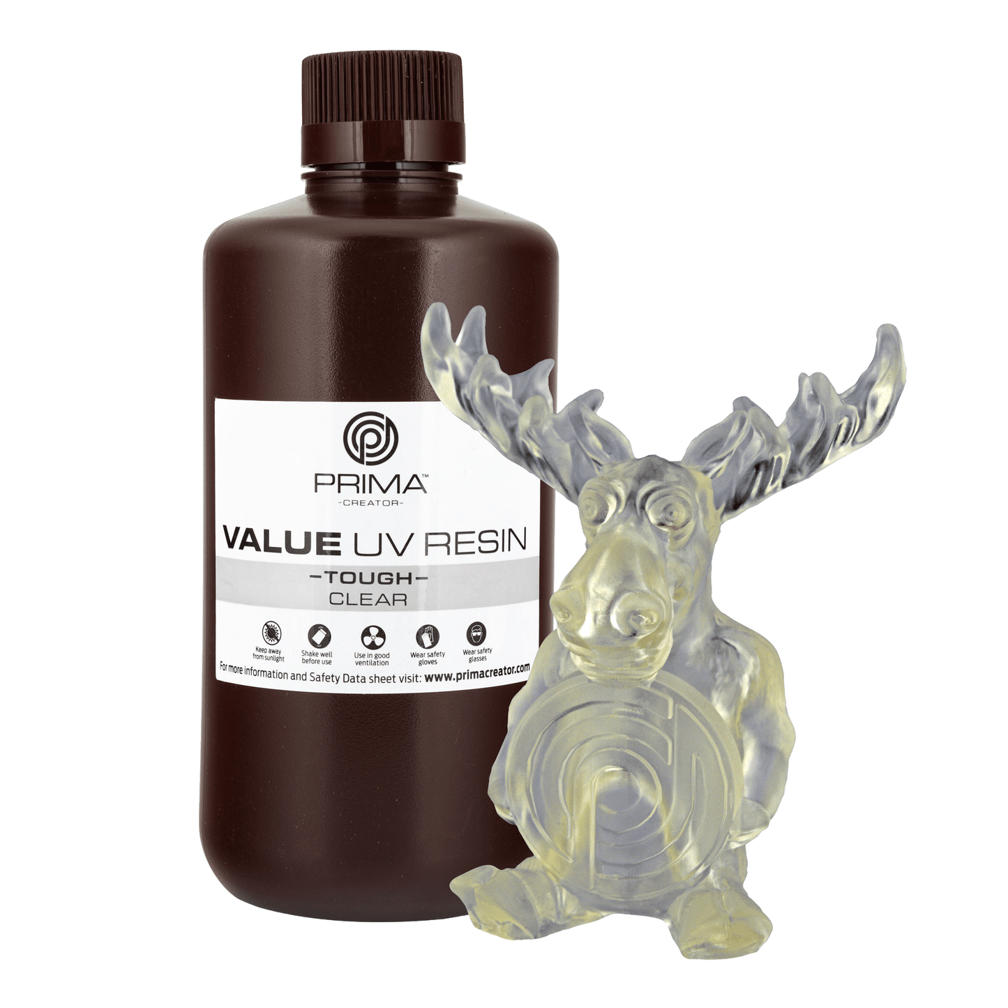 PrimaCreator Value Tough UV Resin 1 kg – ABS-like