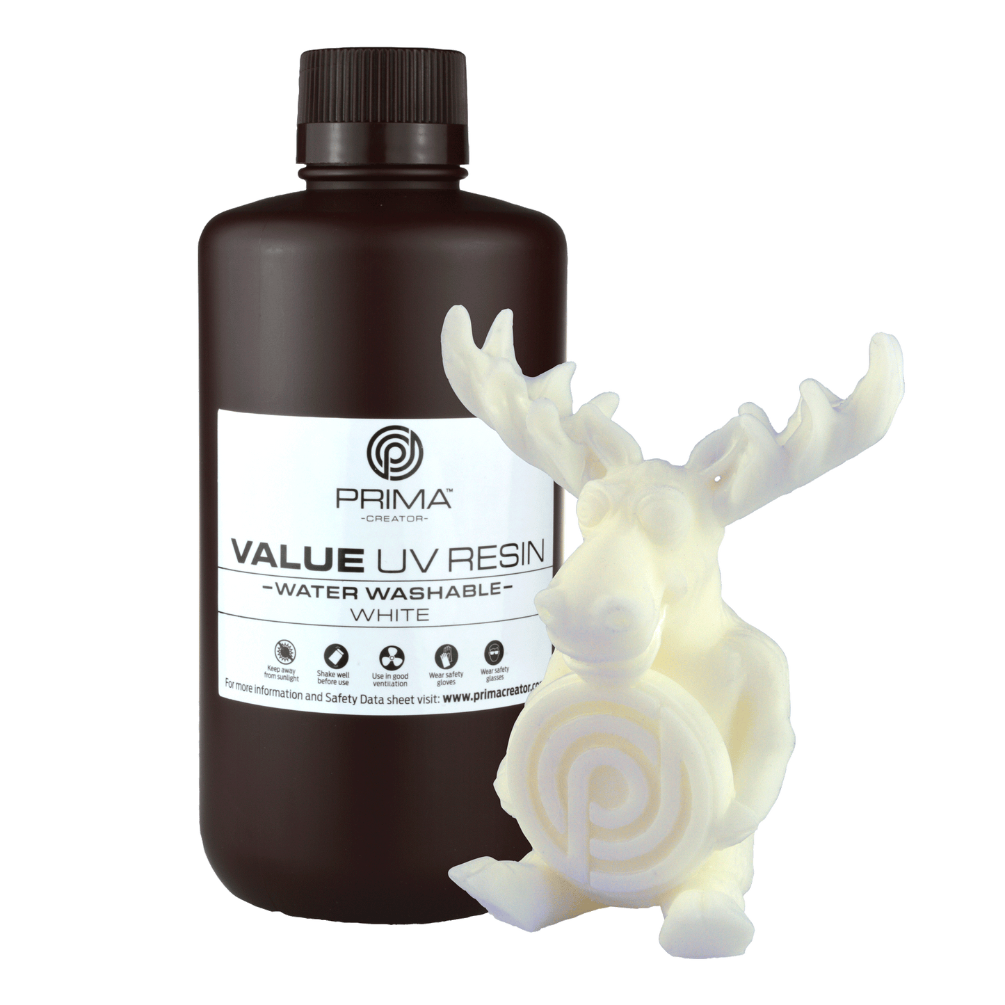 PrimaCreator Value Water Washable UV Resin 1 kg