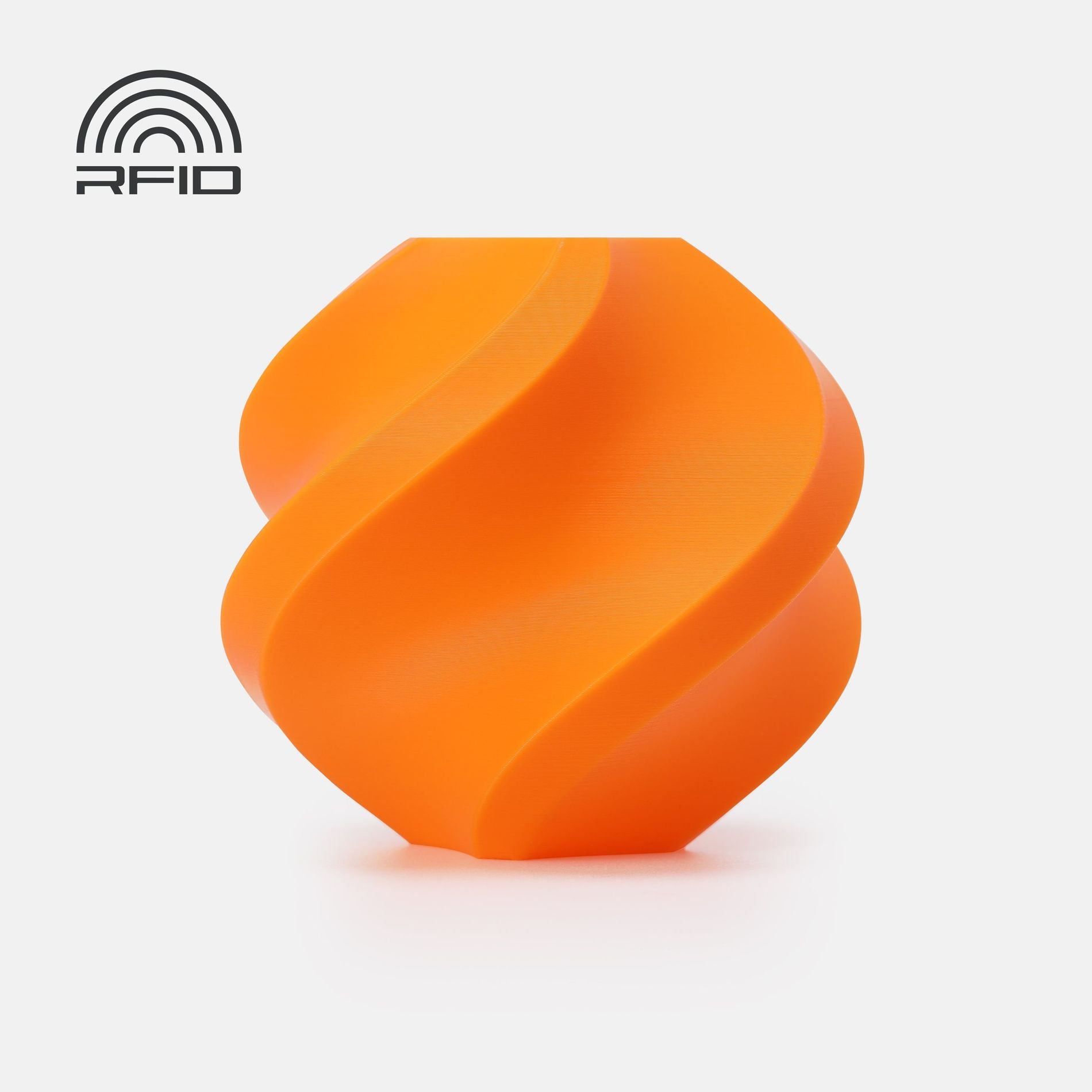 Bambu Lab PLA Basic Orange 1kg med spole