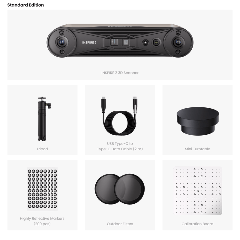 Revopoint INSPIRE 2 – 3D-scanner