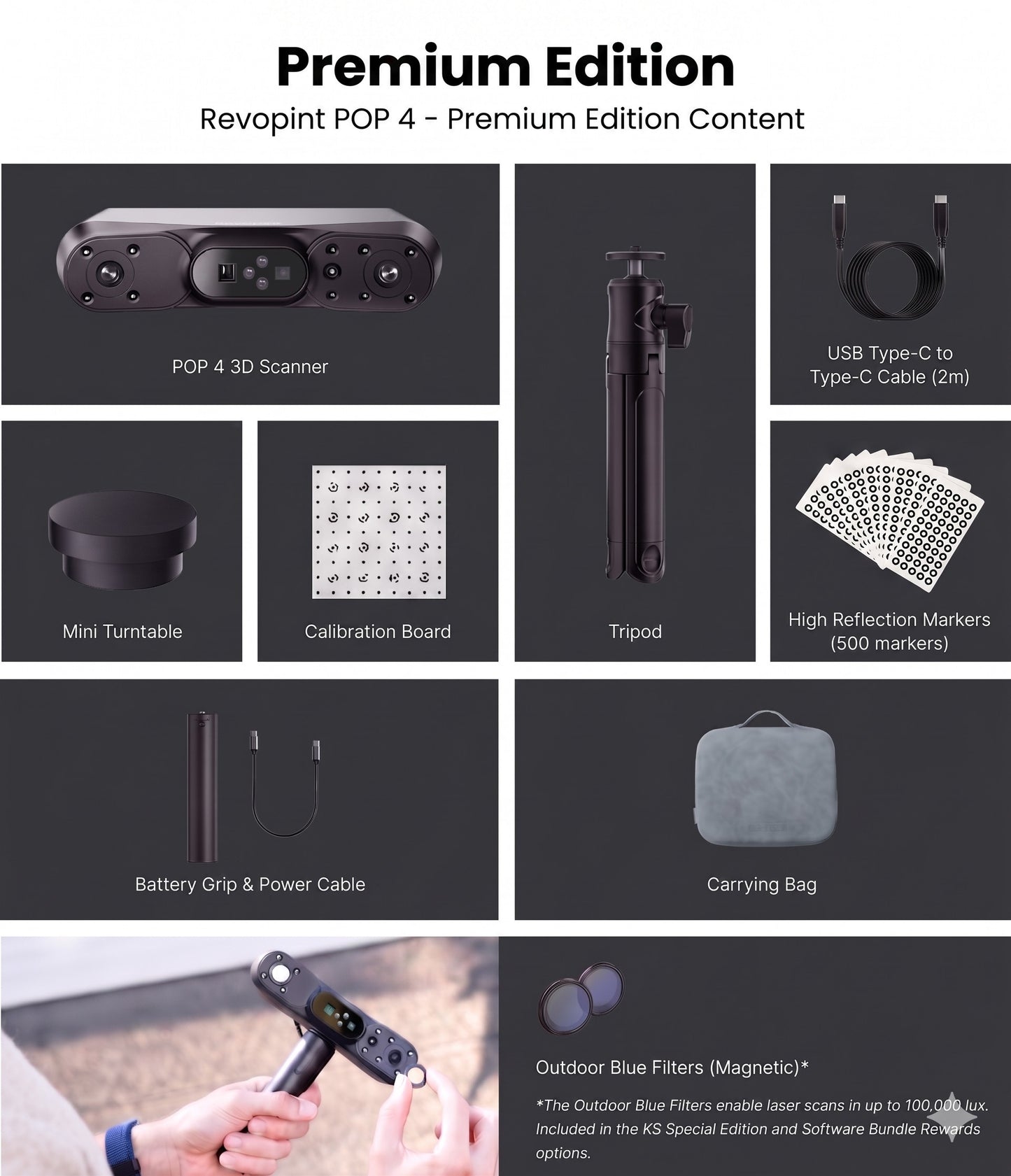 Revopoint POP 4 – 3D-scanner