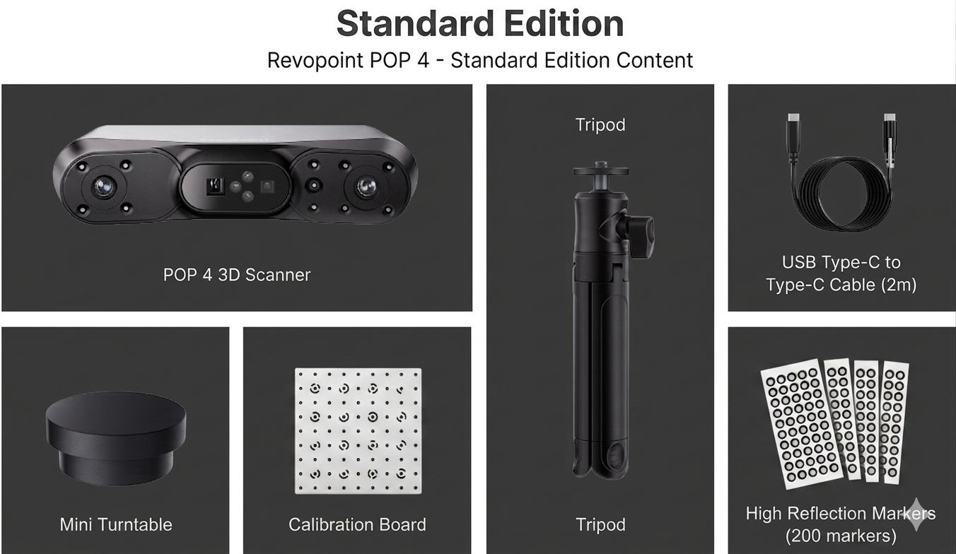 Revopoint POP 4 – 3D-scanner