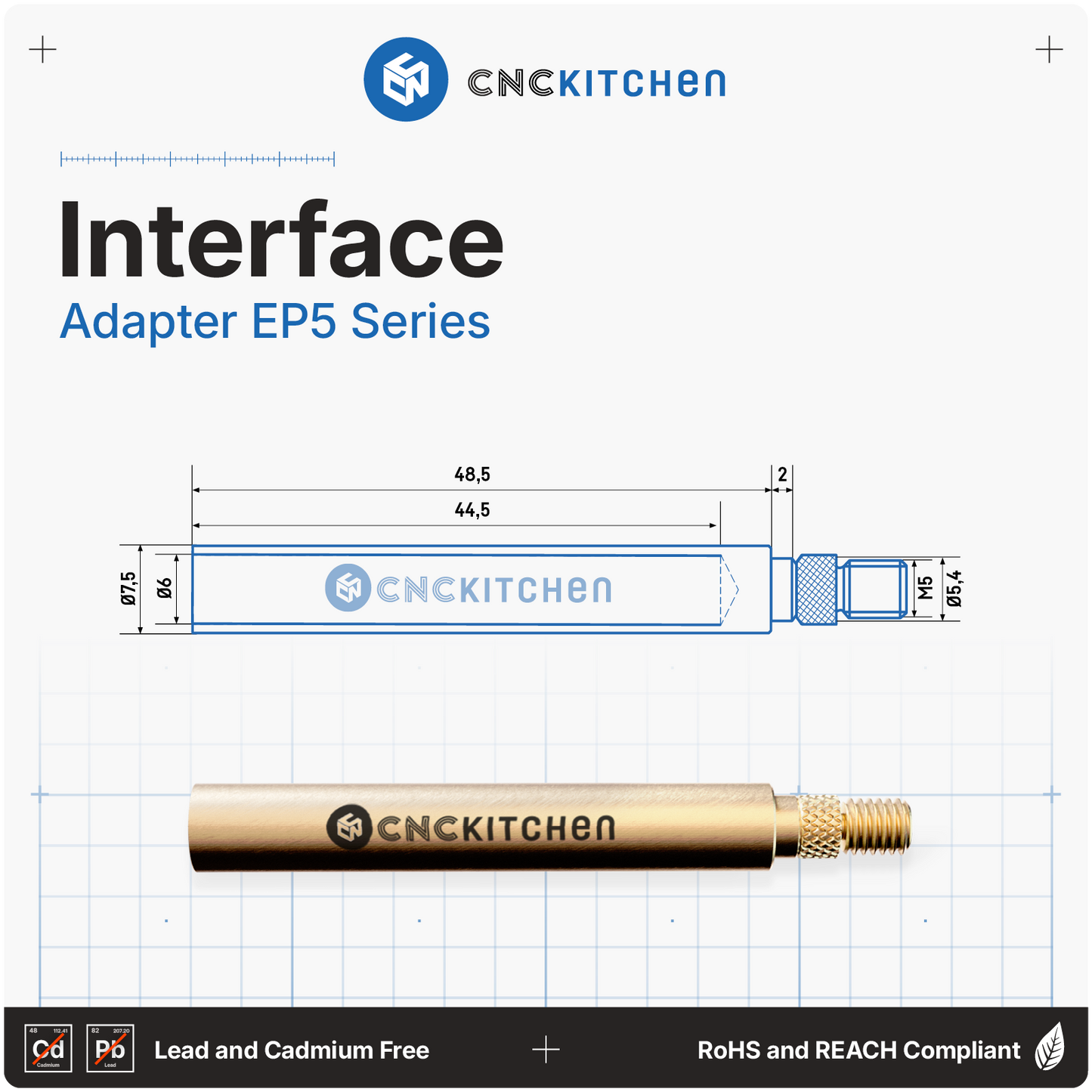 EP 5-interface på adapter til Installation Tips