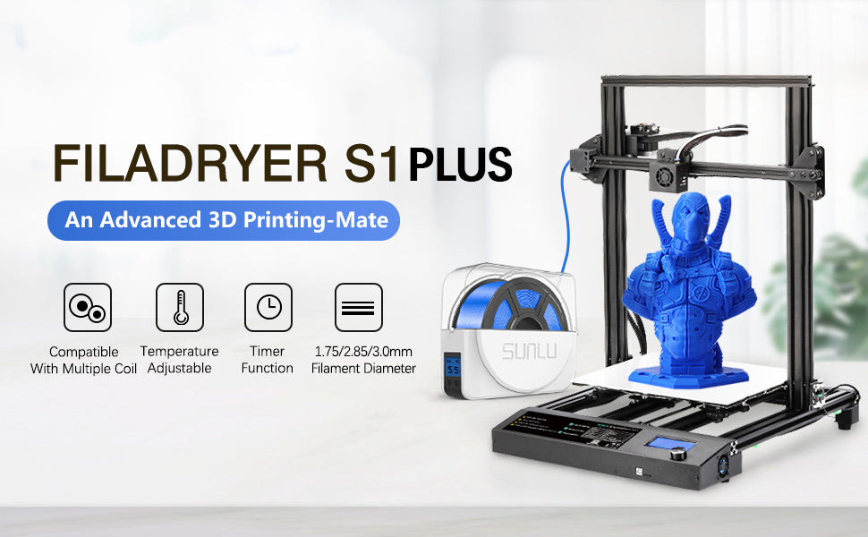 SUNLU FilaDryer S1 Plus – filamenttørrer