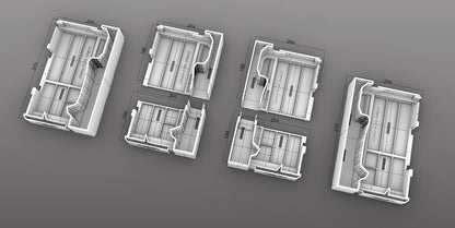 Milwaukee Packout - Opbevaringsindsats til M12 kabelklammepistol