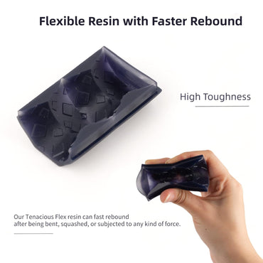 Siraya Tech Tenacious Flex 70A Black 1 kg – fleksibel resin