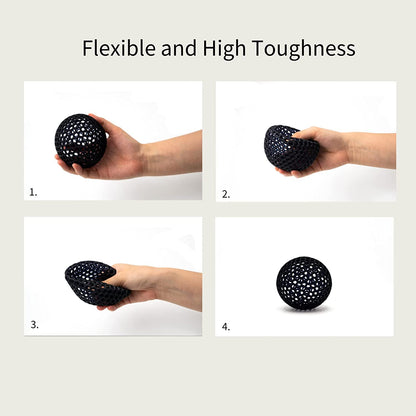 Siraya Tech Tenacious 65D Obsidian Black 1 kg – fleksibel resin