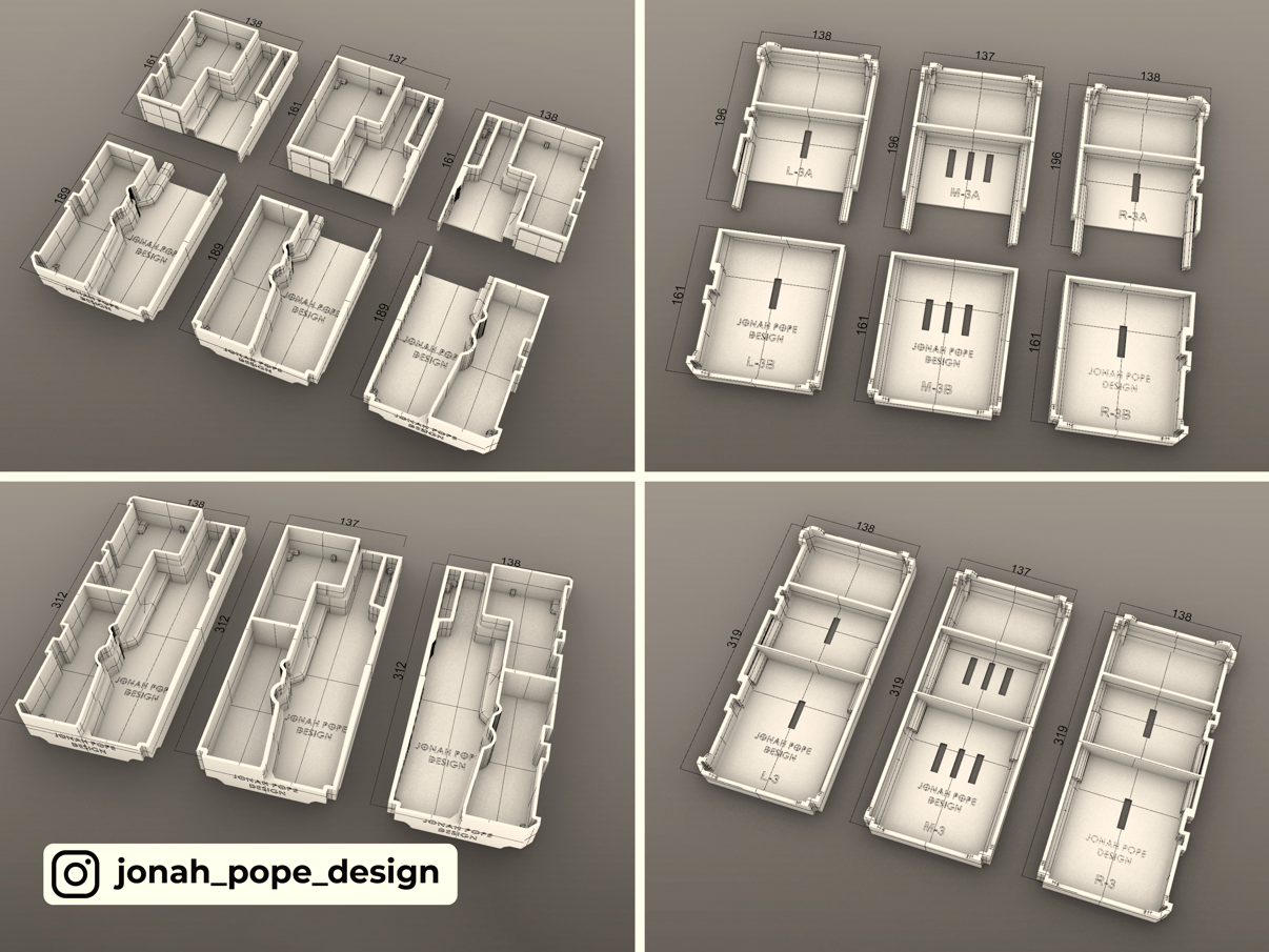 Milwaukee Packout - Opbevaringsindsats til M12 FUEL lynsliber (Slimline)