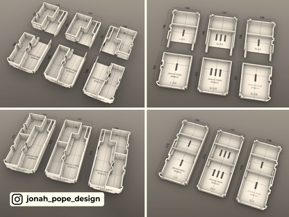 Milwaukee Packout - Opbevaringsindsats til M12 FUEL lynsliber (Slimline)