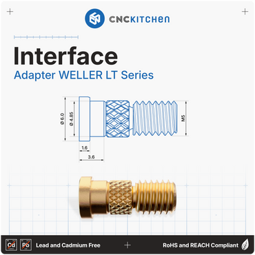 Weller LT-interface på adapter til Installation Tips