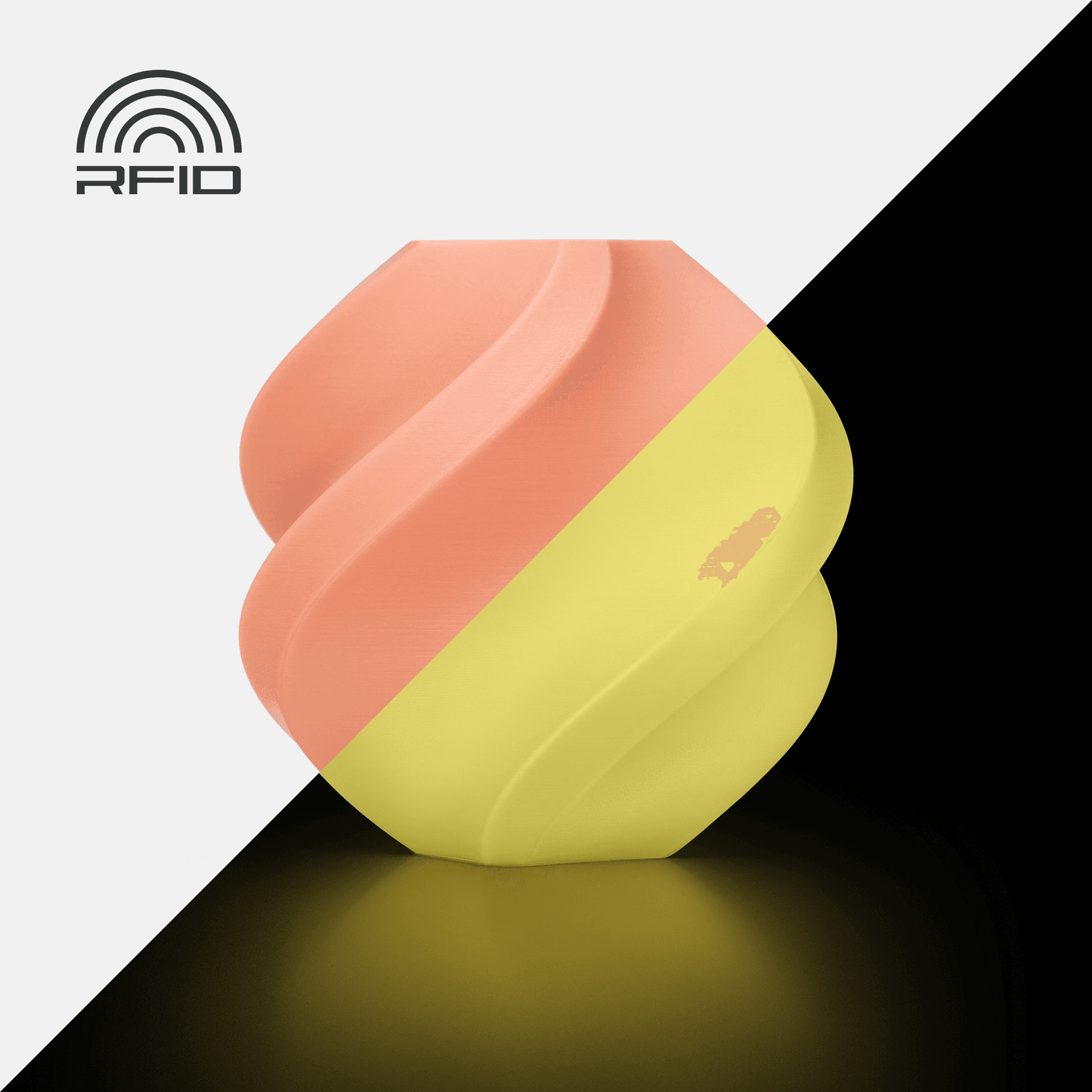 Bambu Lab | PLA Glow | Glow Orange | 1.75mm | 1kg