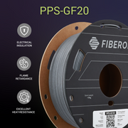 Polymaker | Fiberon | PPS-GF20 Grey | 1.75mm | 3kg