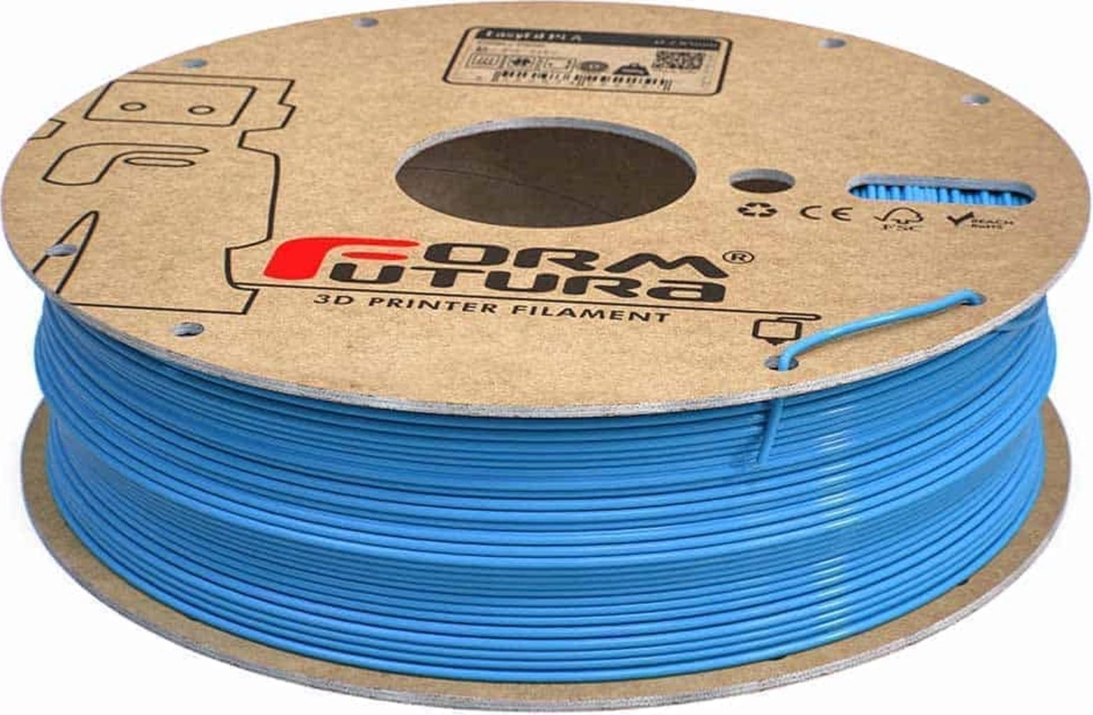 FormFutura EasyFil ePETG light blue 1 kg (uåbnet)