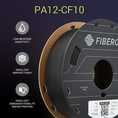 Polymaker | Fiberon | PA12-CF10 | 1.75mm | 500g