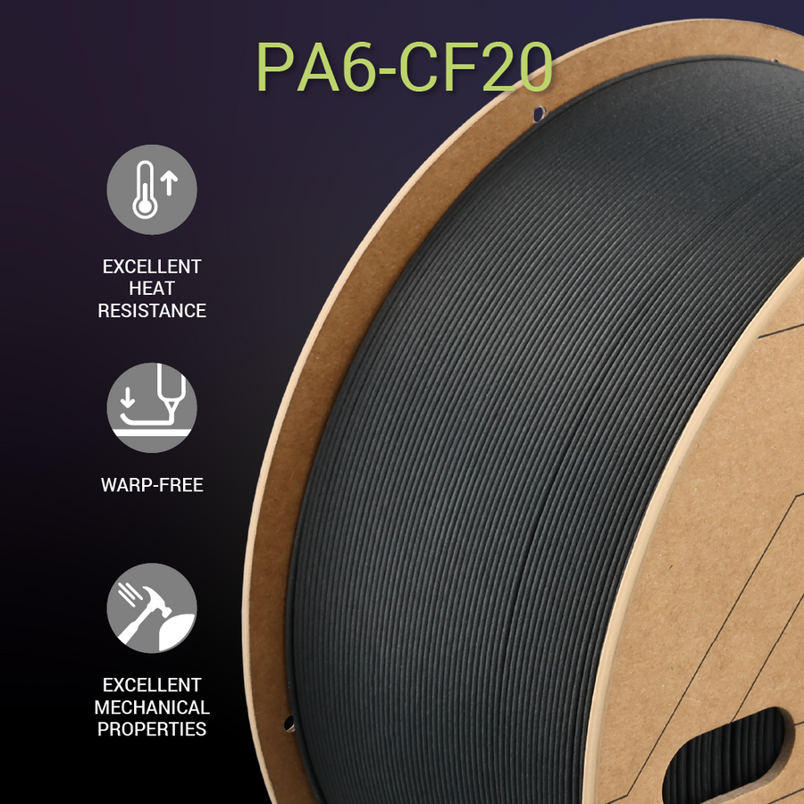 Polymaker | Fiberon | PA12-CF10 | 1.75mm | 3kg
