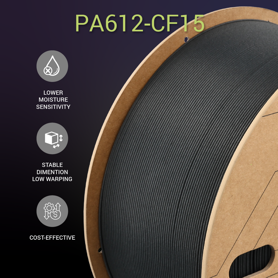 Polymaker | Fiberon | PA612-CF15 | 1.75mm | 3kg