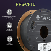 Polymaker | Fiberon | PPS-CF10 Black | 1.75mm | 500g