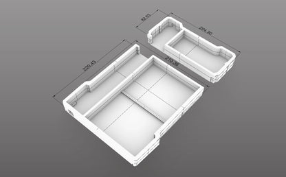 Milwaukee Packout - Opbevaringsindsats til bits