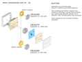 Zigbee tryk XL - ST, Hvid: Uden symboler (7241456976029)