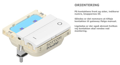 Zigbee tryk XL - AT, Hvid (7241443573917)