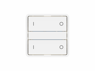 Zigbee tryk XL - ST, Hvid: On/off symboler (7241395437725)