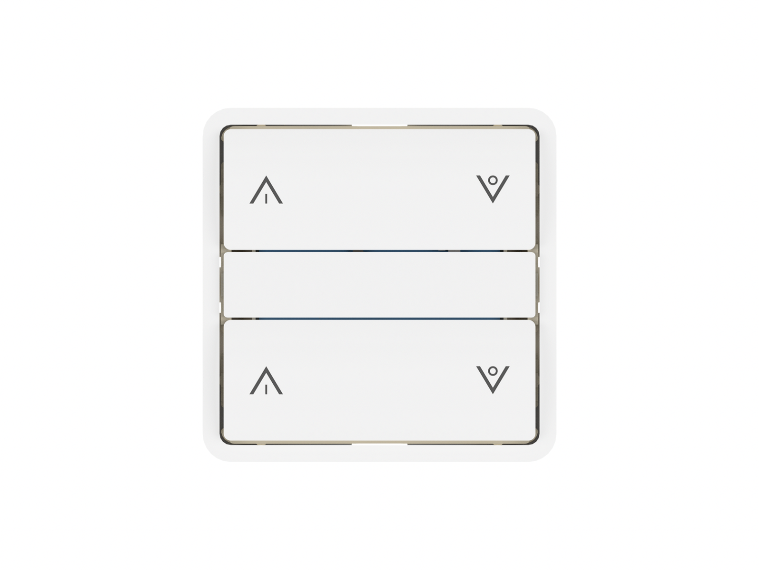 LAB3D Hue Zigbee tryk -ST med LK Fuga tangenter - Hvid: Op/ned symboler (7159684432029)