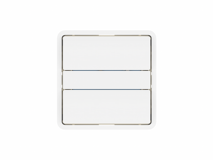 LAB3D Hue Zigbee tryk -ST med LK Fuga tangenter - Hvid: Uden symboler (7159687446685)