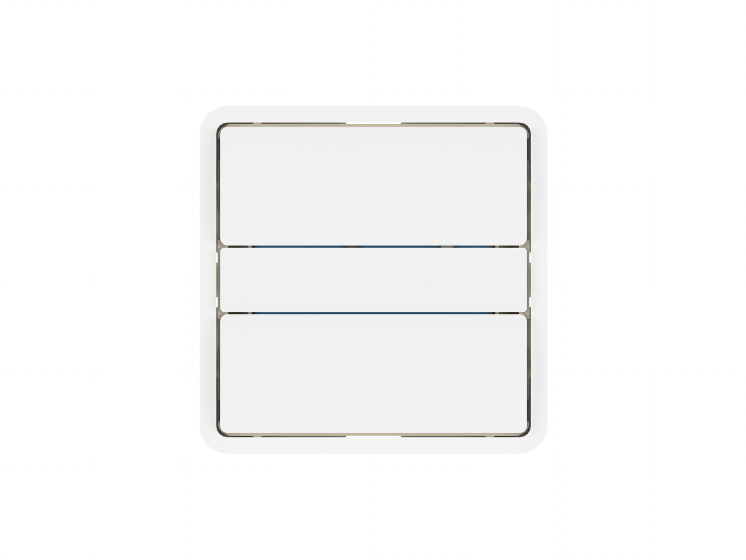 Zigbee tryk XL - ST, Hvid: Uden symboler (7241456976029)