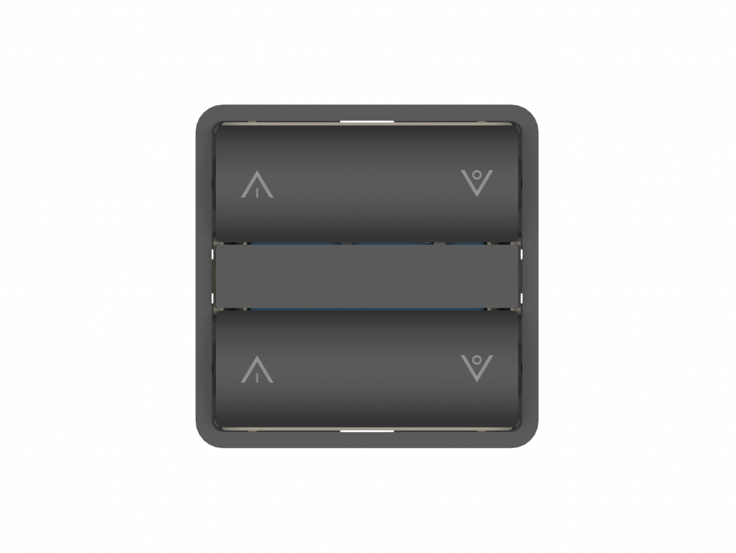 LAB3D Hue Zigbee tryk -ST med LK Fuga tangenter - Hvid: Op/ned symboler (7159684432029)