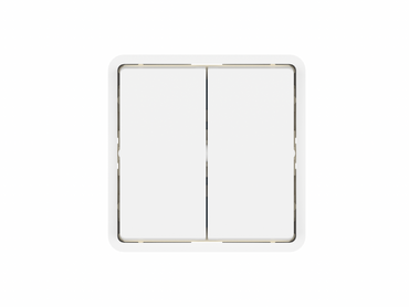 Zigbee tryk XL - AT, Hvid (7241443573917)
