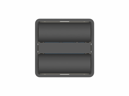 LAB3D Hue Zigbee tryk -ST med LK Fuga tangenter - Hvid: Uden symboler (7159687446685)