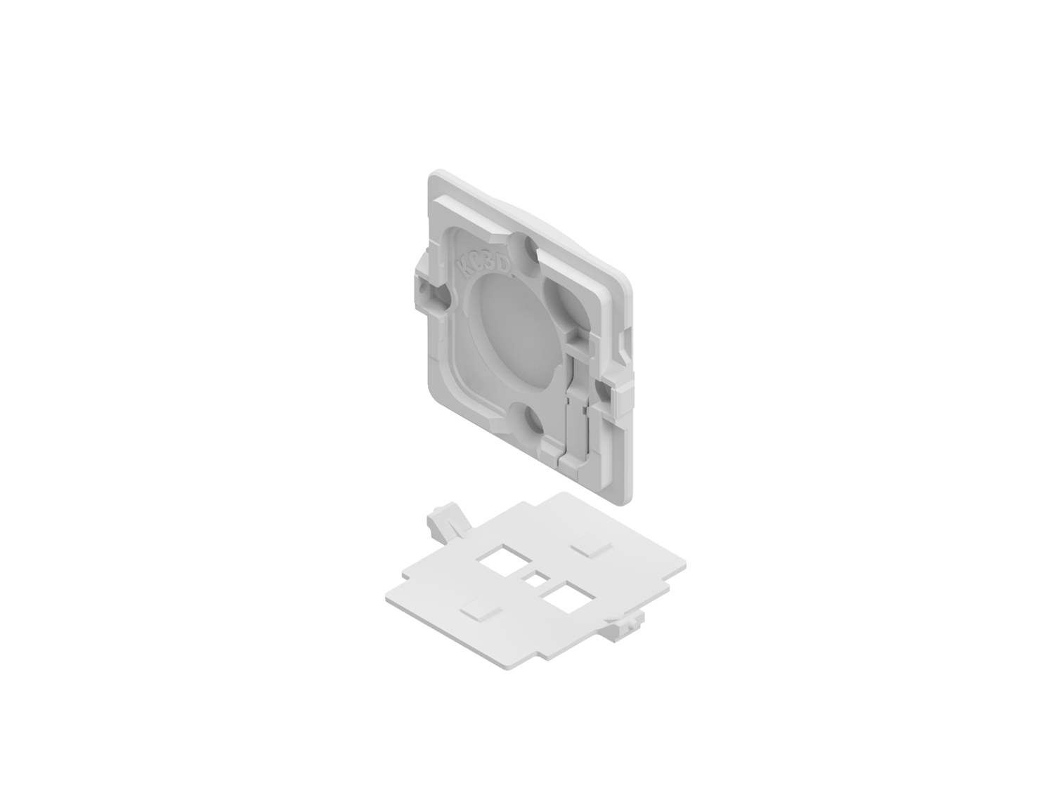 NEM Lysdæmper AT - 3D Print (7356907192477)